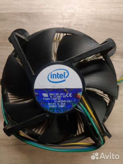 Материнская плата, Кулер процеccорный Intel