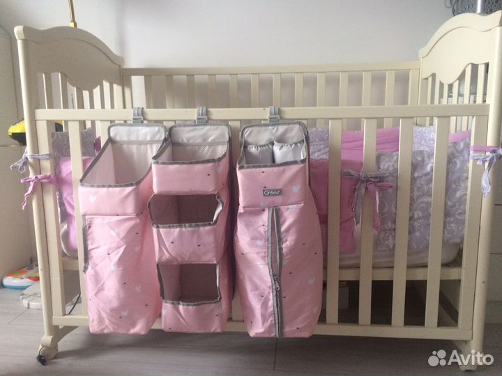 Органайзер на детскую кроватку