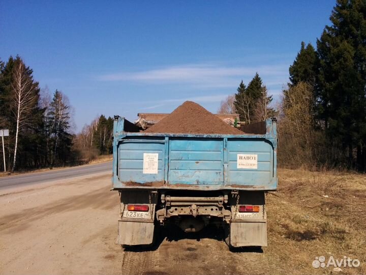 Чернозём, песок, перегной, грунт, торф