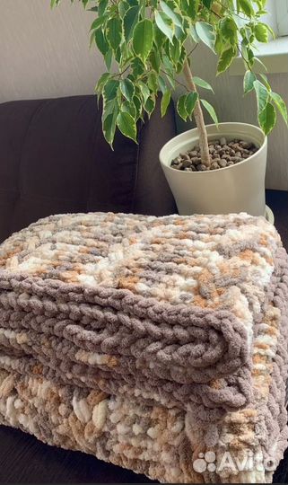 Плед ручной работы