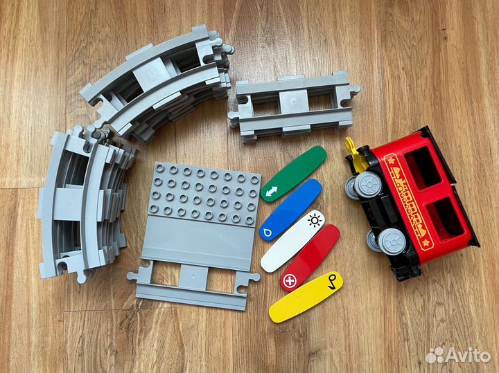 Lego duplo железная дорога