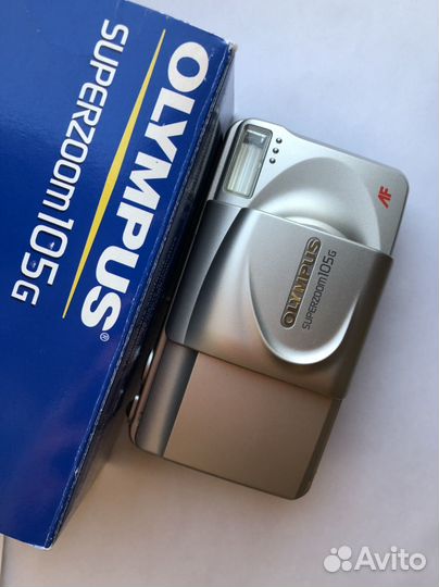Olympus Superzoom 105G плёночный фотоаппарат