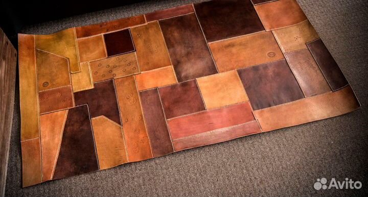 Кусочки натуральной кожи на вес