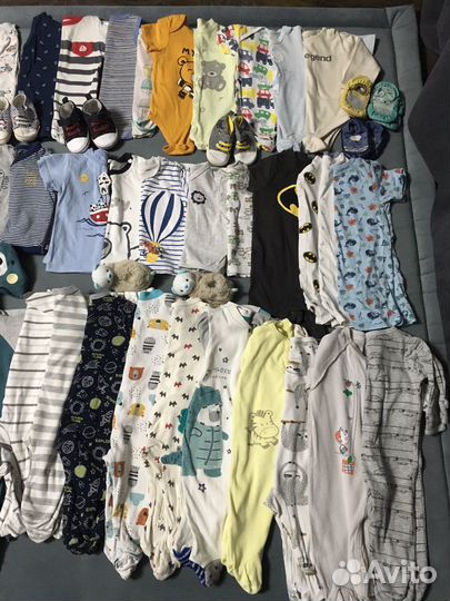 Продам 2 больших пакета детских вещей на мальчика
