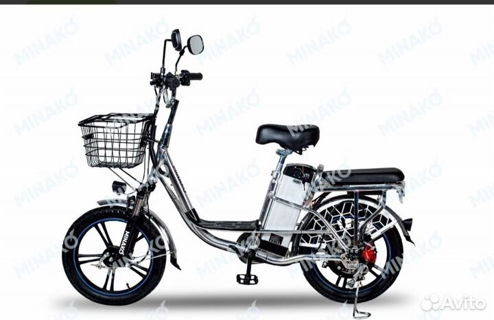 Электровелосипед колхозник Minako v8 в расрочку