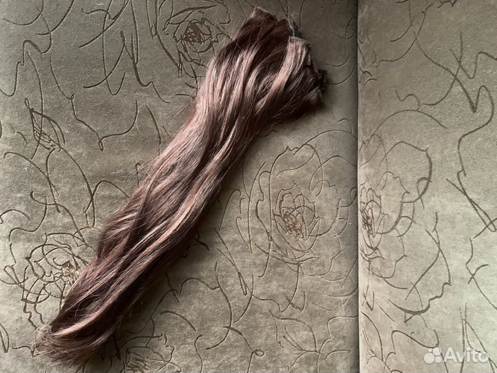 Волосы искусственные на заколках