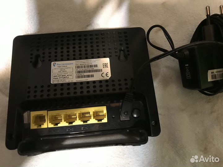 Роутер ростелеком