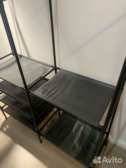 Сборная временная вешалка