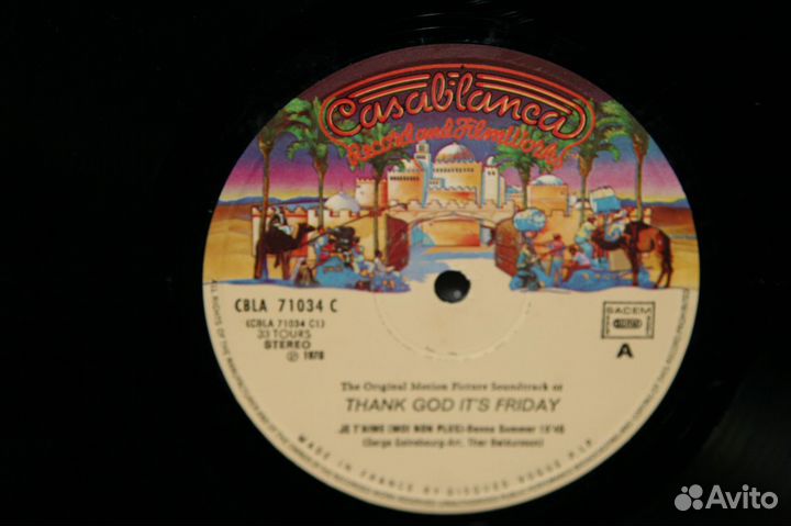Various Thank God It's Friday 3LP Casablanca