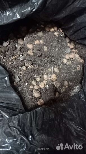 Грунт для растений б/у