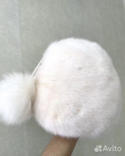 Шапка норковая женская