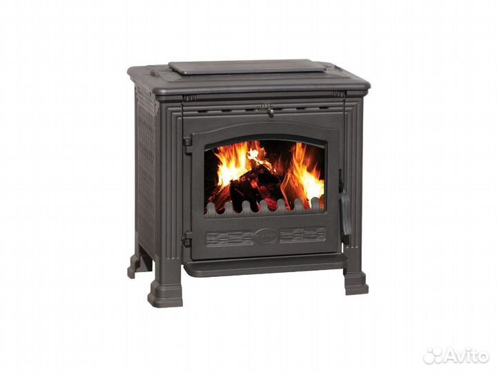 Печь tena N эмалированная черная (Plamen)