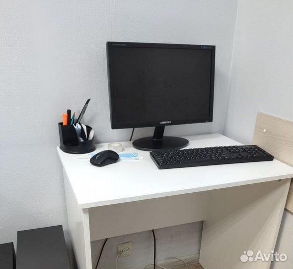 Компьютер (intel+SSD128 gb+RAM4GB) + монитор