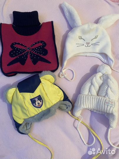 Шапка детская зимняя