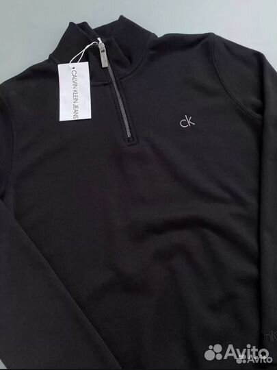 Свитер полузамок calvin klein