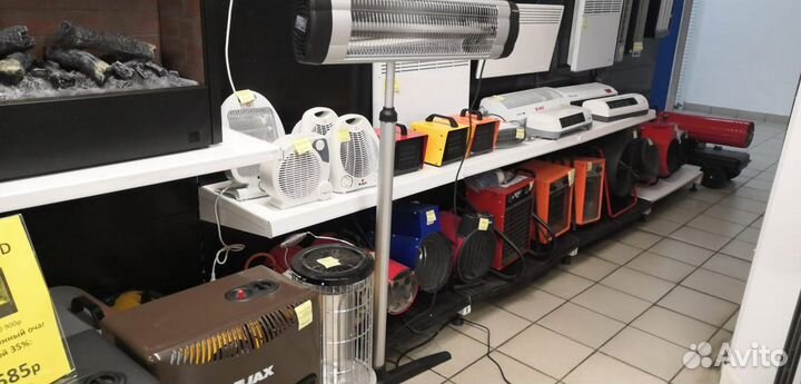 Тепловые завесы, пушки, тепловентиляторы