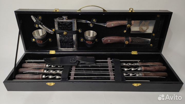 Набор шампуров в подарок мужчине