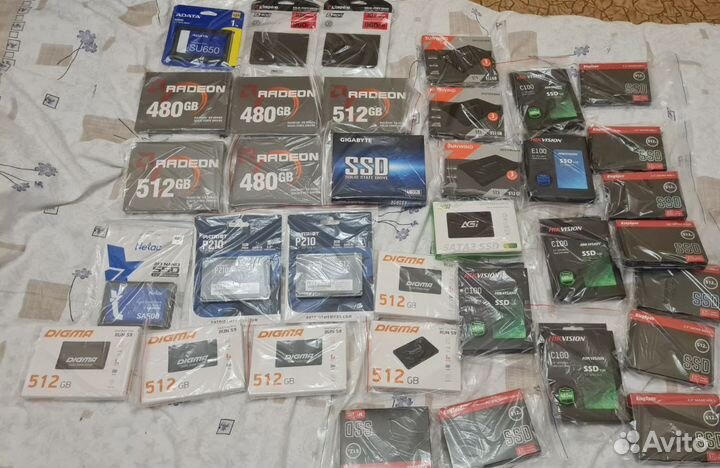 SATA SSD от 120 до 1TB