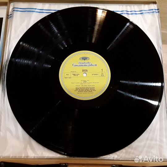 Verdi – Aida. BOX, 3 LP. japan