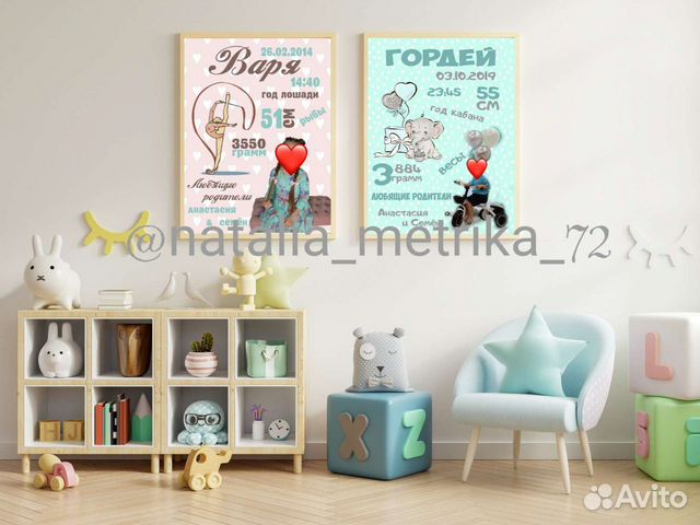 Изготовление метрик, постеров, календарей