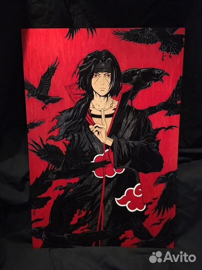 Картина Итачи Учиха (из «Наруто»)