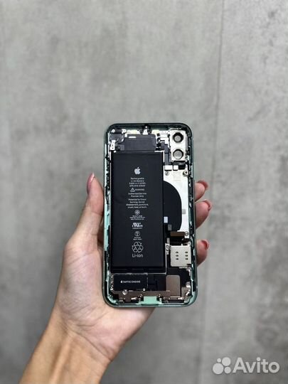 Корпус iPhone 11 зеленый Оригинал