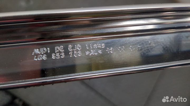 Молдинг крыши Audi A7, 2012