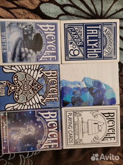 Игральные карты bicycle Warrior horse и др
