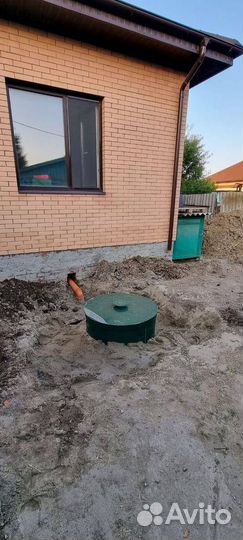 Установка канализации септик под ключ