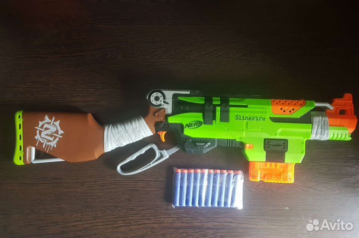 Бластер nerf зомби страйк
