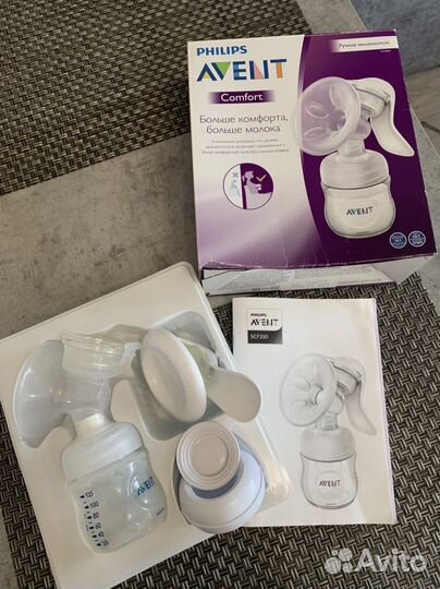 Молокоотсос avent ручной
