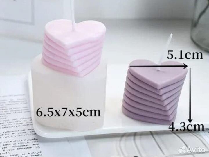 Силиконовые формы для свечей