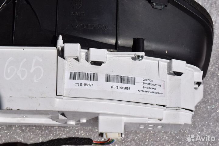 Панель приборов (щиток) Volvo XC60 рест. 2014