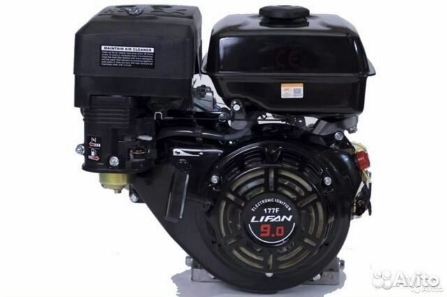 Двигатель Lifan 177F 9 л.с