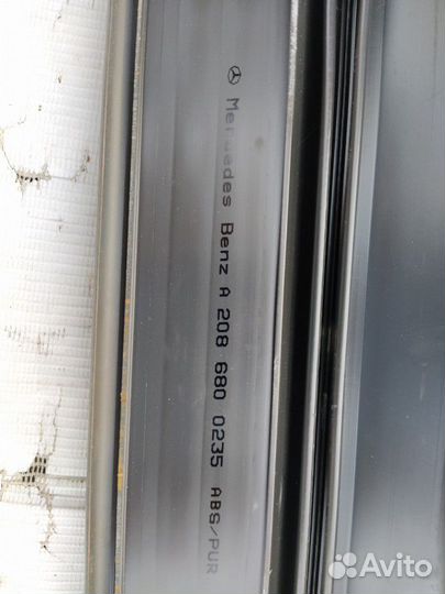 Накладка на порог Mercedes Benz CLK-208 W208