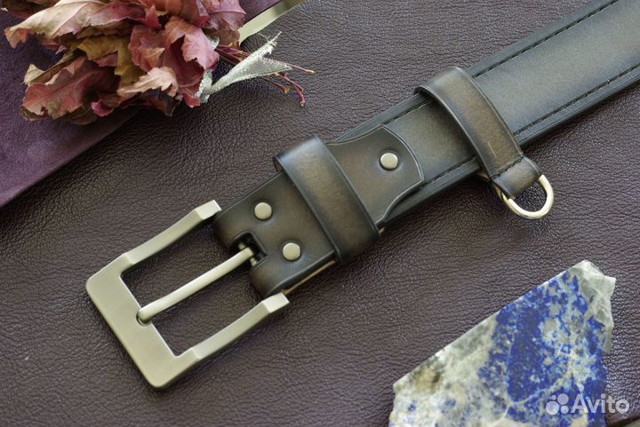 Ремень из кожи буйвола. вдв. Никто кроме нас