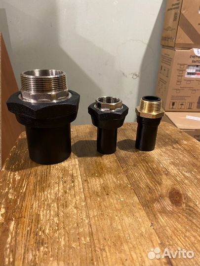 Переход пэ/латунь