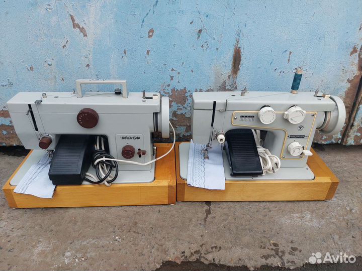 Швейная машина Подольск 142СССР Чайка 134А