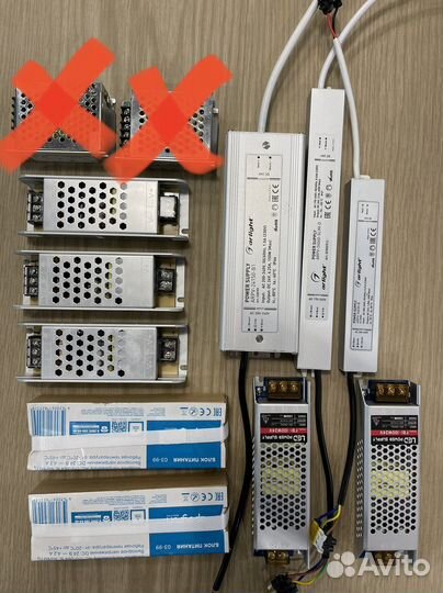 Блоки питания LED 12-24В