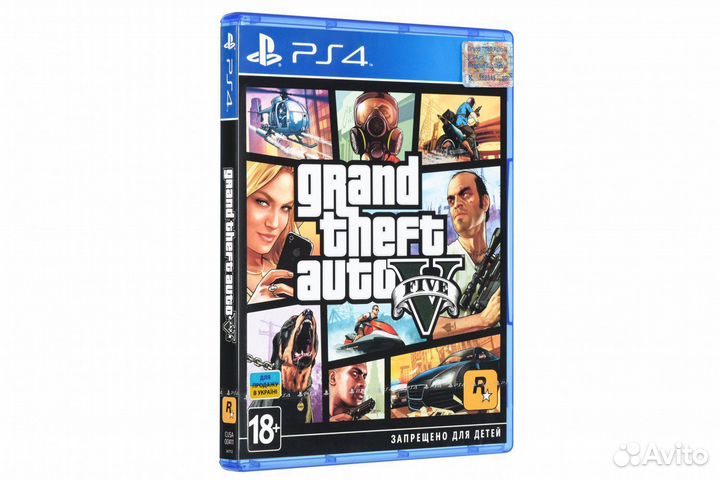 Игра в аренду GTA V online PS4/PS5