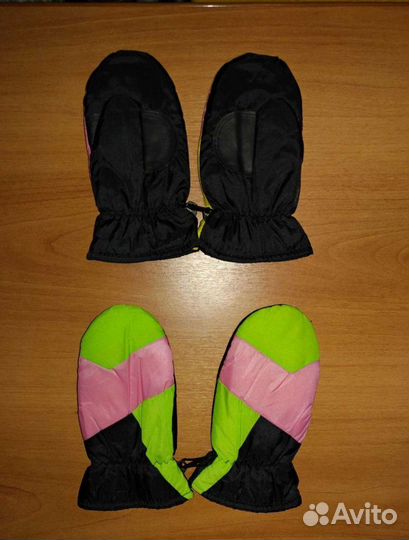 Рукавицы детские демисезонные новые