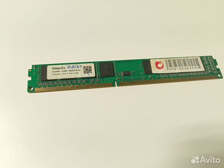 RAM hynix 4GB DDR3 1600 MHz