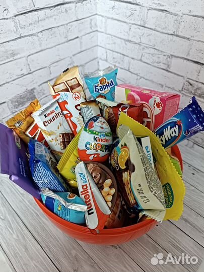 Большой киндер сюрприз подарочный бокс