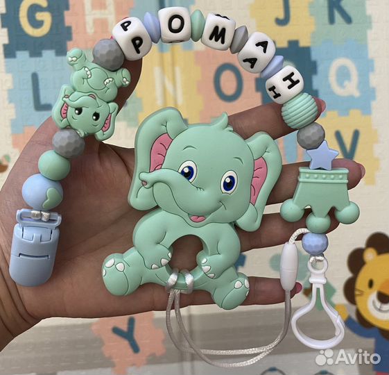 Держатели для пустышек, сосок