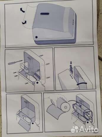 Держатель/Диспенсер для бум. полотенец vala clean