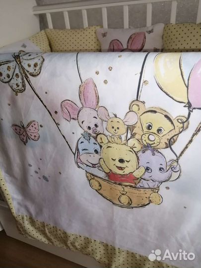 Комплект в детскую кроватку, одеяло