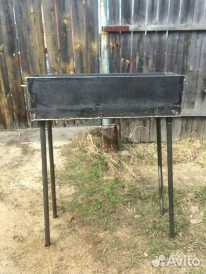 Мангал со съёмными ножками