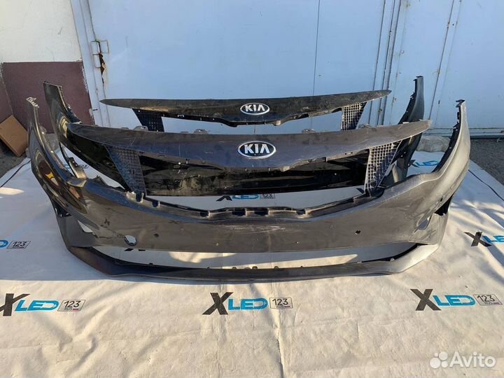 Передний бампер Kia Optima 4 GT голый
