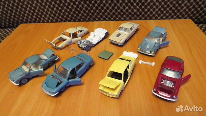 Запчасти для масштабных моделей 1/43 Ремейки СССР