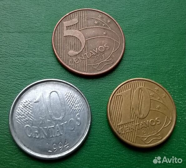 Монеты Бразилии